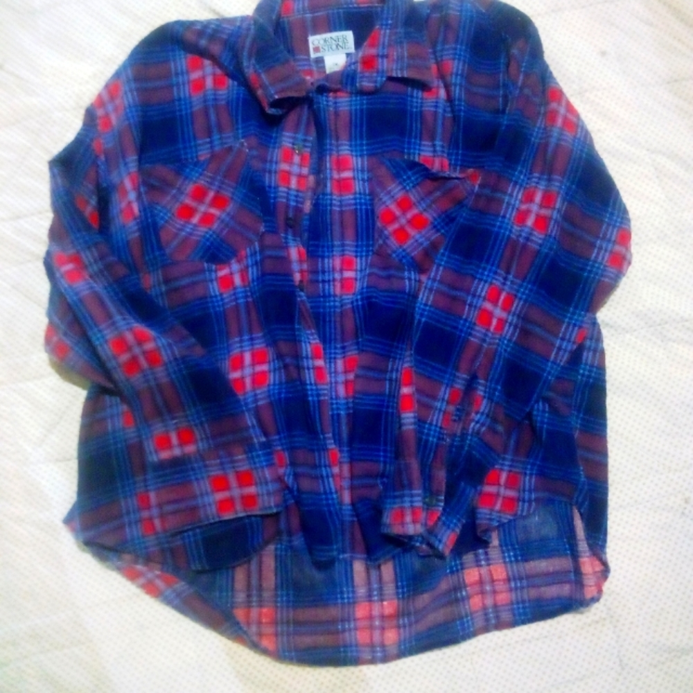 Flannel button up